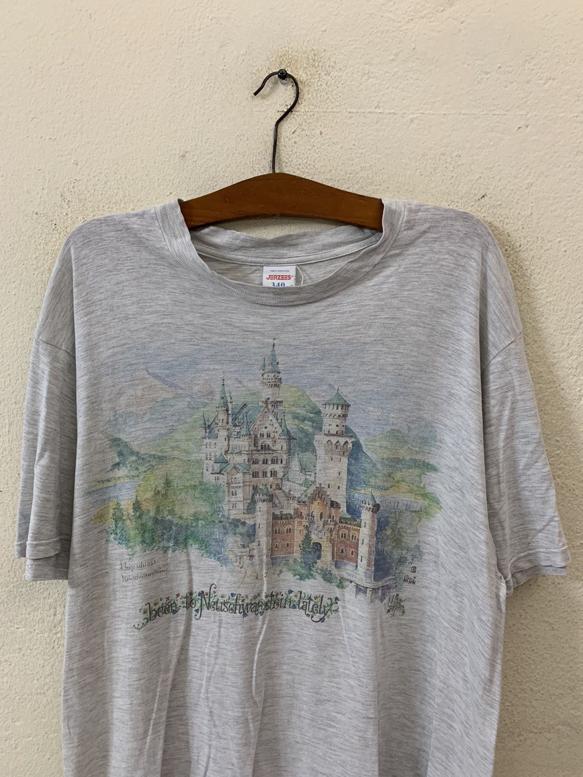Jerzees Jerzees Konigs Scloss Neuschwanstein Tee Size US M / EU 48-50 / 2 - 4 Thumbnail