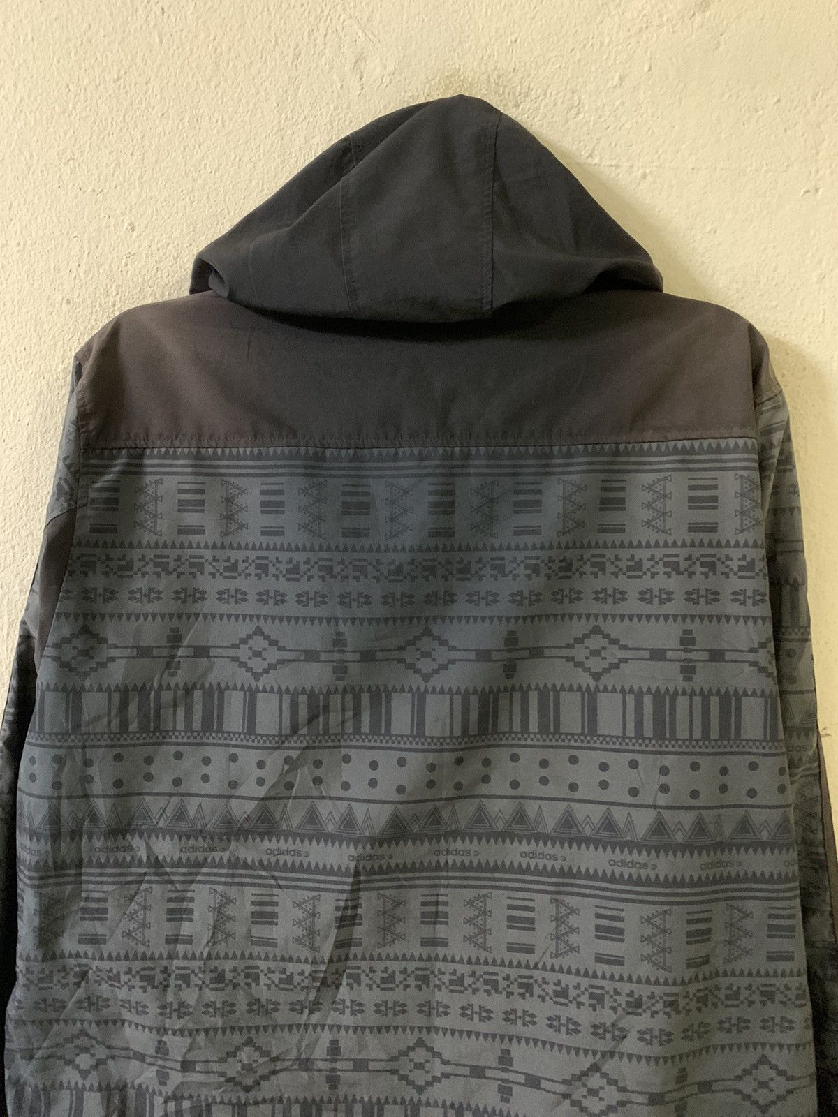Adidas Adidas Navajo Style Zipper Hoodie Size US L / EU 52-54 / 3 - 13 Thumbnail