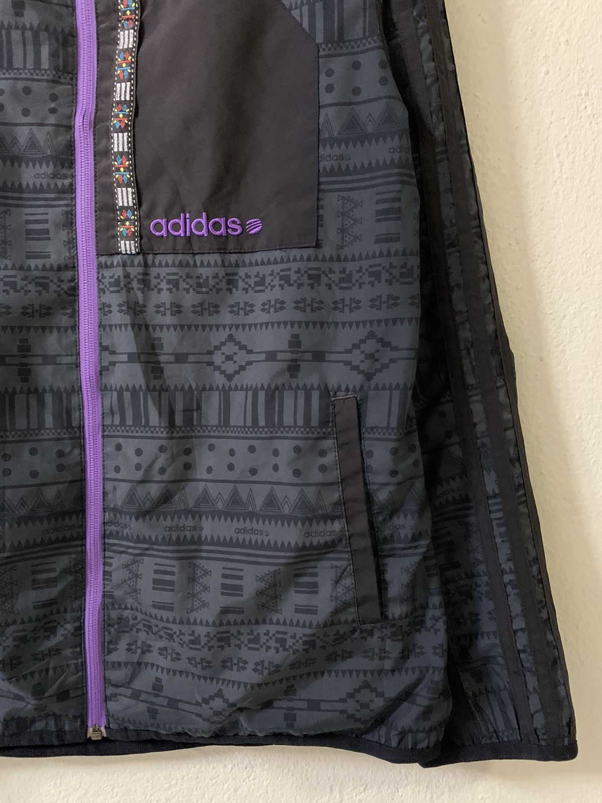 Adidas Adidas Navajo Style Zipper Hoodie Size US L / EU 52-54 / 3 - 2 Thumbnail