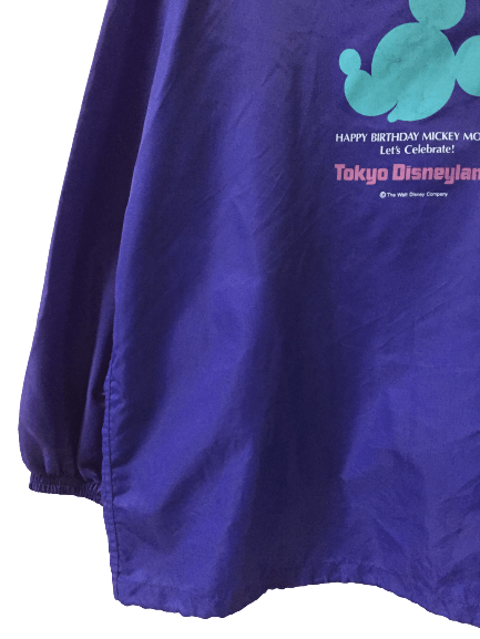 Disney Rare!! Vintage 1992 Tokyo Disneyland Mickey Mouse Raincoat Size US XL / EU 56 / 4 - 3 Thumbnail