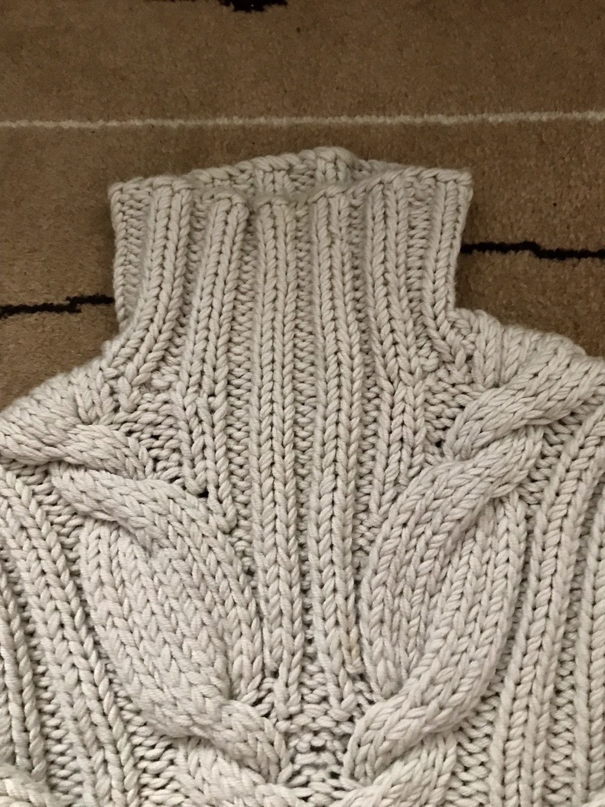 Theory Theory Cable knit sweater Grailed