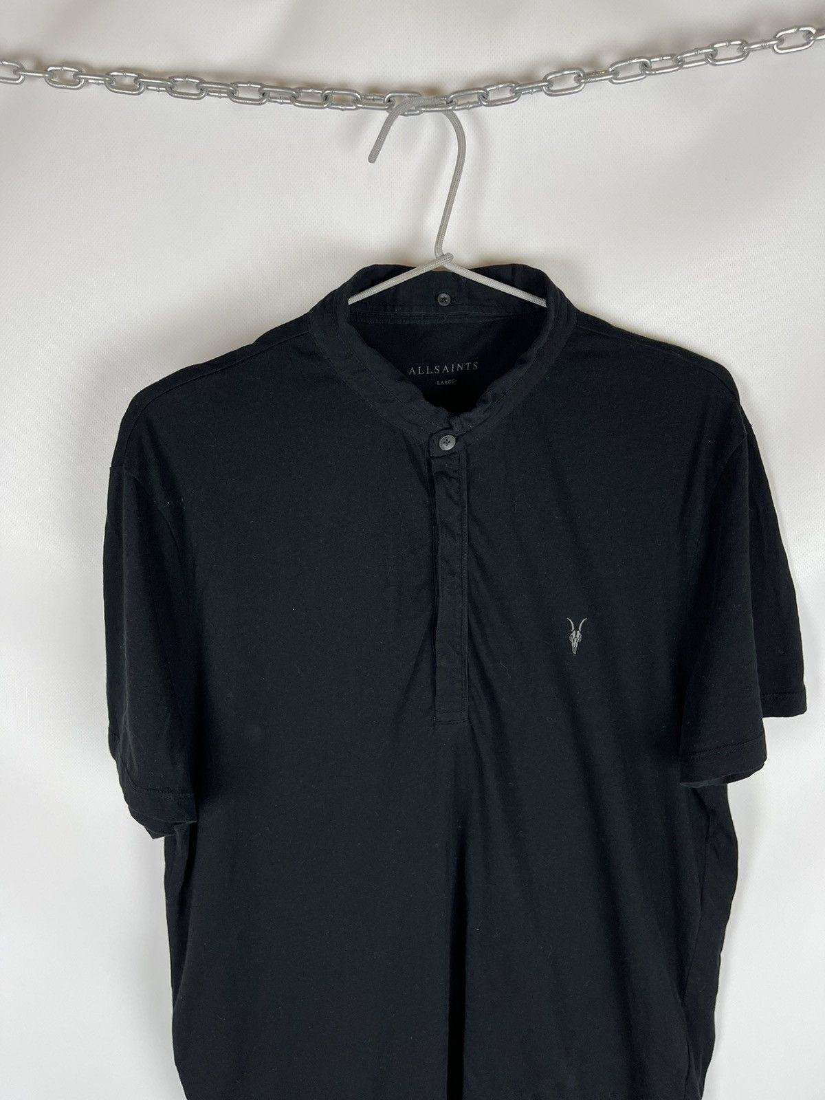 Allsaints Allsaints Grail Polo streetwear small logo Size US L / EU 52-54 / 3 - 2 Thumbnail