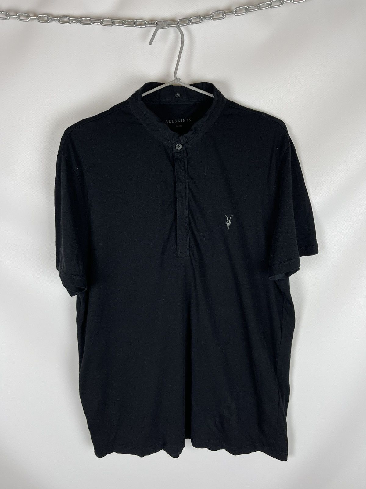 Allsaints Allsaints Grail Polo streetwear small logo Size US L / EU 52-54 / 3 - 1 Thumbnail
