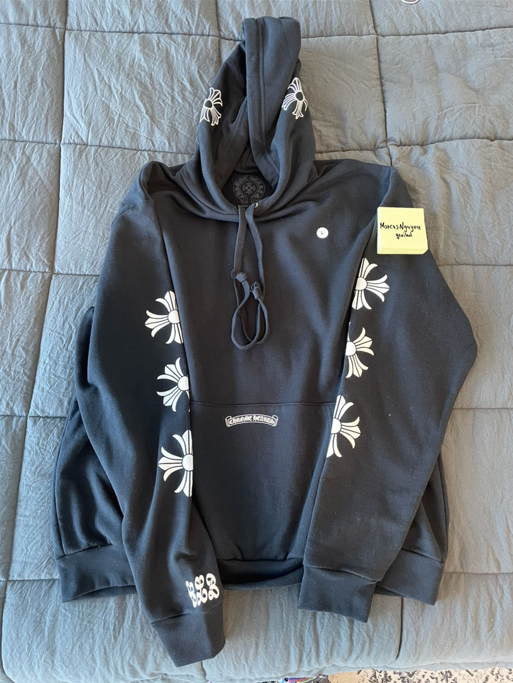 Chrome Hearts Chrome Hearts x Certified Lover Boy Hoodie | Grailed