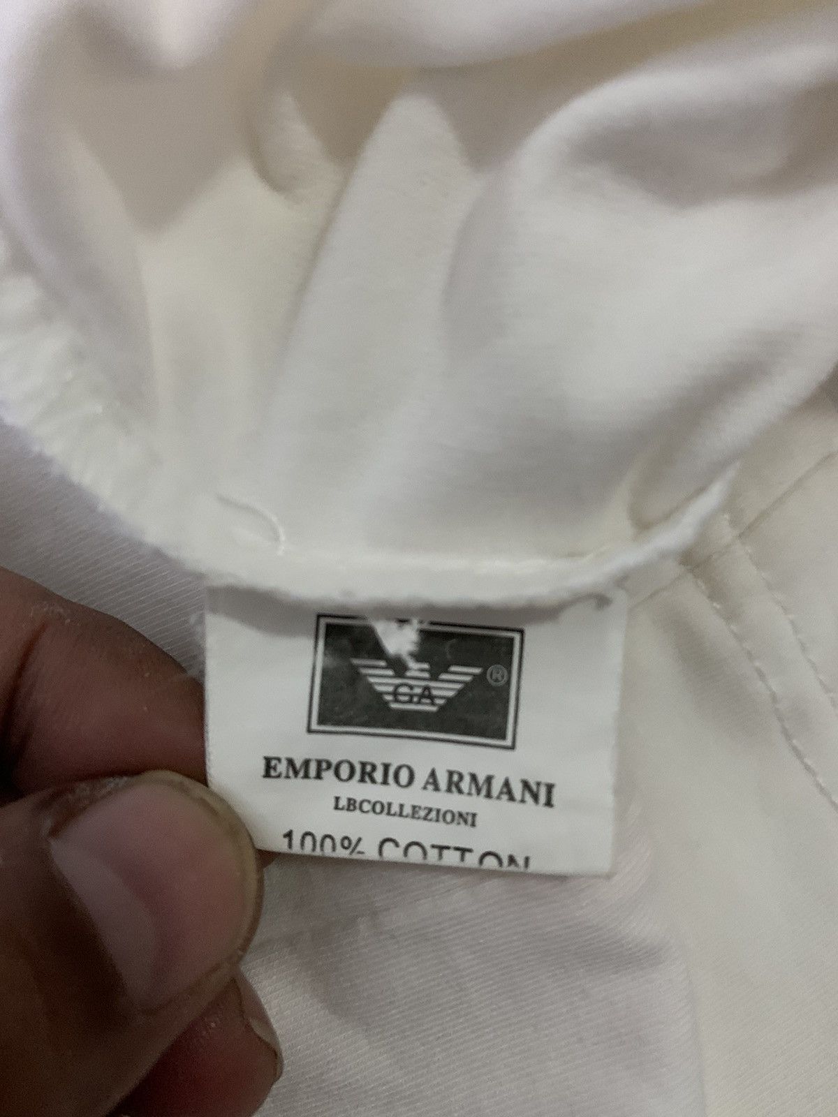 Emporio Armani Emporio Armani Spellout Tshirt Size US S / EU 44-46 / 1 - 11 Thumbnail