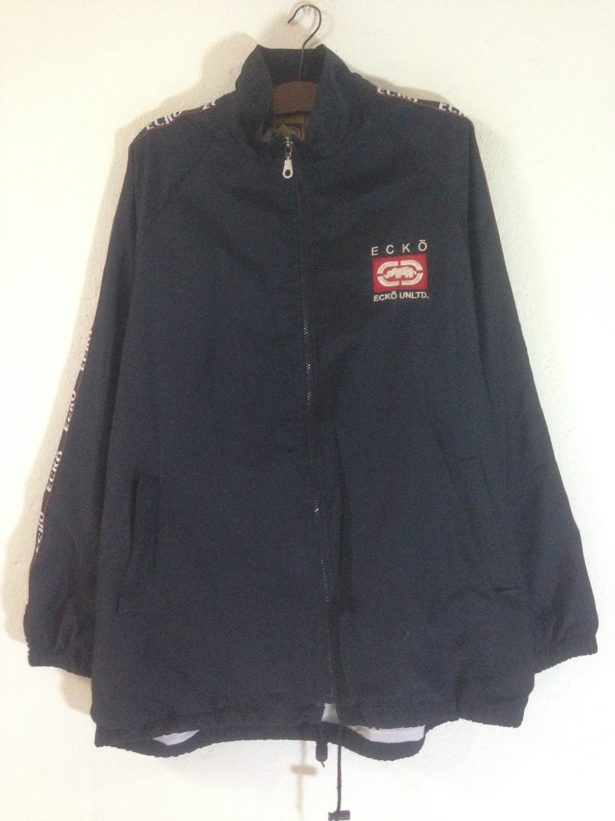 Ecko Unltd. Ecko Unltd Big Logo Windbreaker Size US XL / EU 56 / 4 - 5 Thumbnail