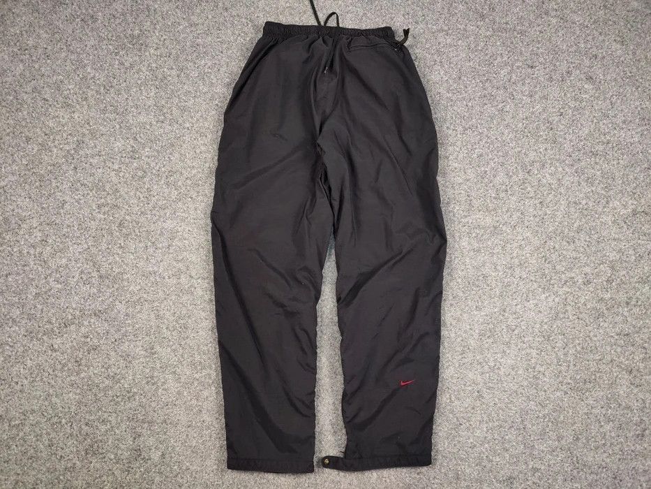Nike Vintage Nike Swoosh Track Black Jogger Pants Travis Scott Size US 34 / EU 50 - 7 Thumbnail