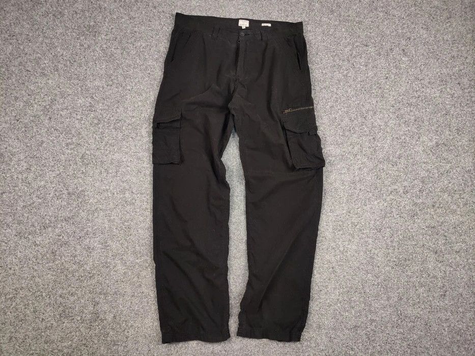 Japanese Brand Vintage 90's Cargo Pants Travis Scott Japan Black Hype Size US 36 / EU 52 - 5 Thumbnail