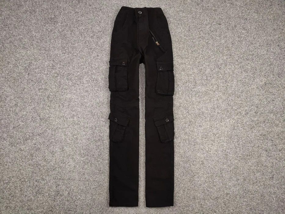 Japanese Brand Vintage Japan Multi Pocket Cargo Black Pants Travis Scott Size US 36 / EU 52 - 1 Thumbnail