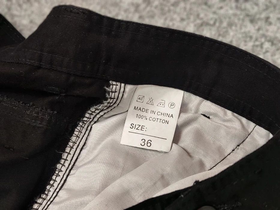 Japanese Brand Vintage Japan Multi Pocket Cargo Black Pants Travis Scott Size US 36 / EU 52 - 9 Thumbnail