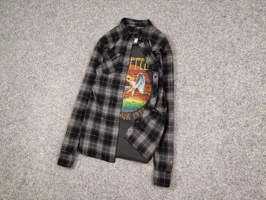 Flannel Vintage Flannel Shirt Travis Scott Style Streetwear Hype Size US S / EU 44-46 / 1 - 4 Thumbnail