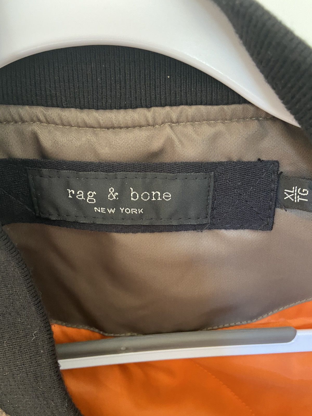 Rag & Bone Rag & Bone Green/Brown Bomber Jacket XL Size US XL / EU 56 / 4 - 3 Thumbnail