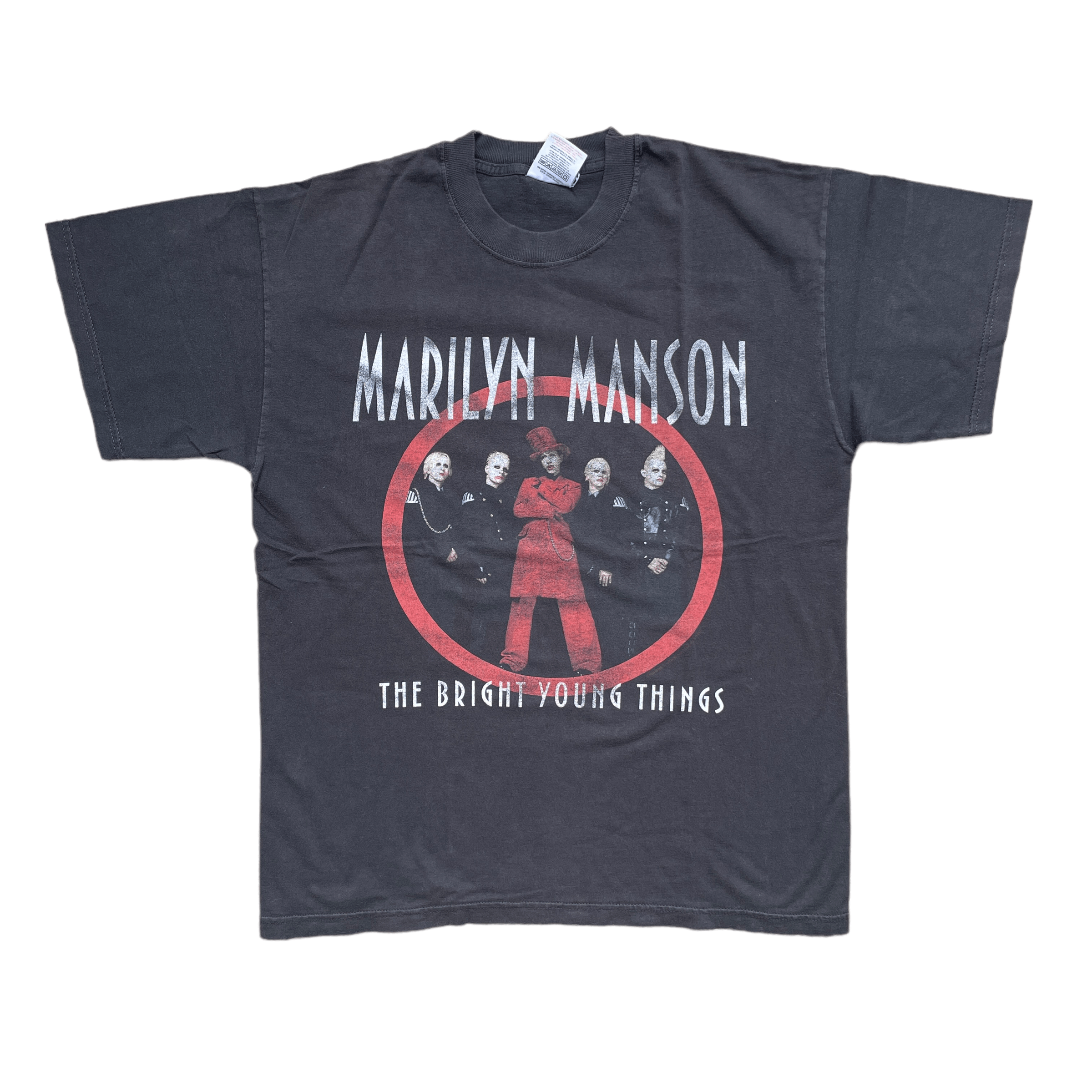 MARILYN MANSON AGAINST ALL GODS TOURTシャツ Marilyn Manson Against All Gods Tour Shirt 2004 Yellow