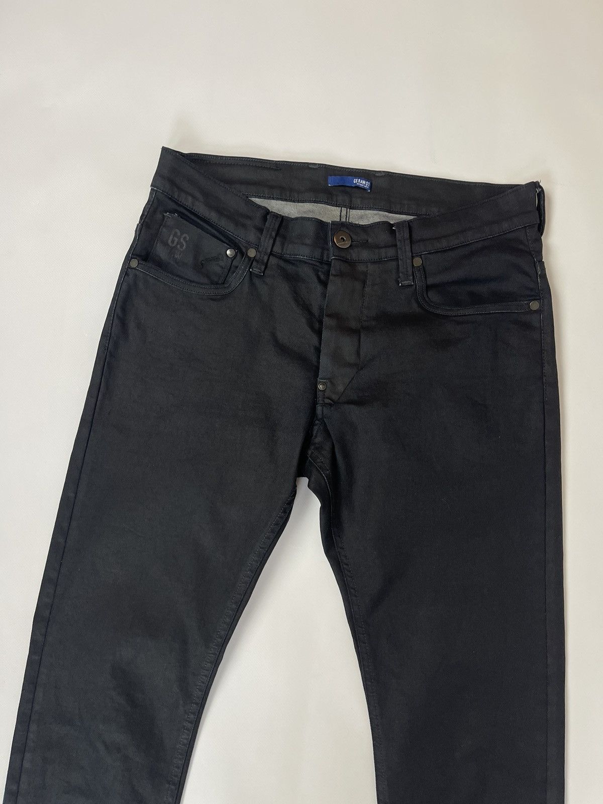 G-Star G-Star Raw Defend Super Slim casual denim jeans pants Size US 32 / EU 48 - 11 Thumbnail