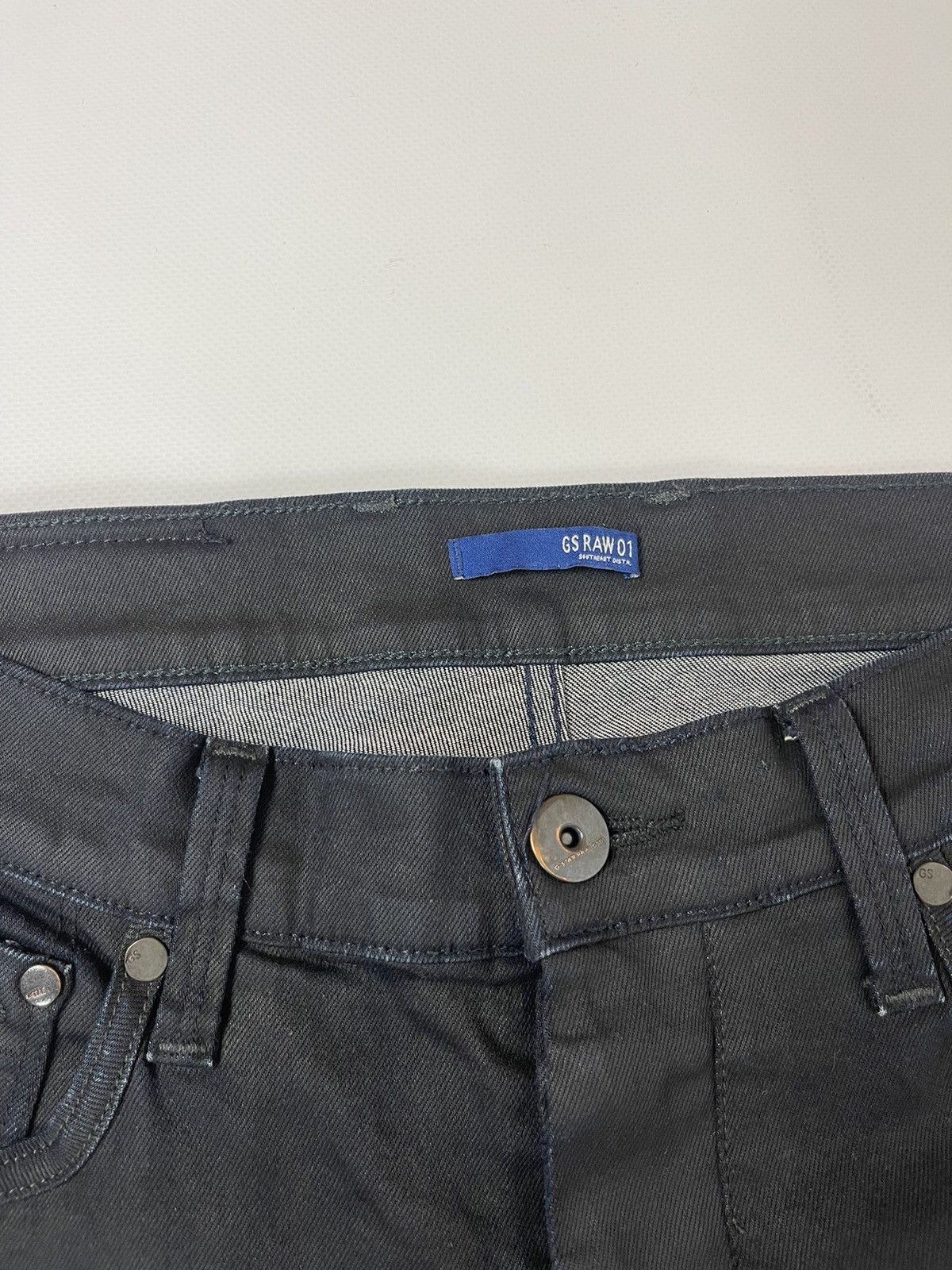 G-Star G-Star Raw Defend Super Slim casual denim jeans pants Size US 32 / EU 48 - 10 Thumbnail