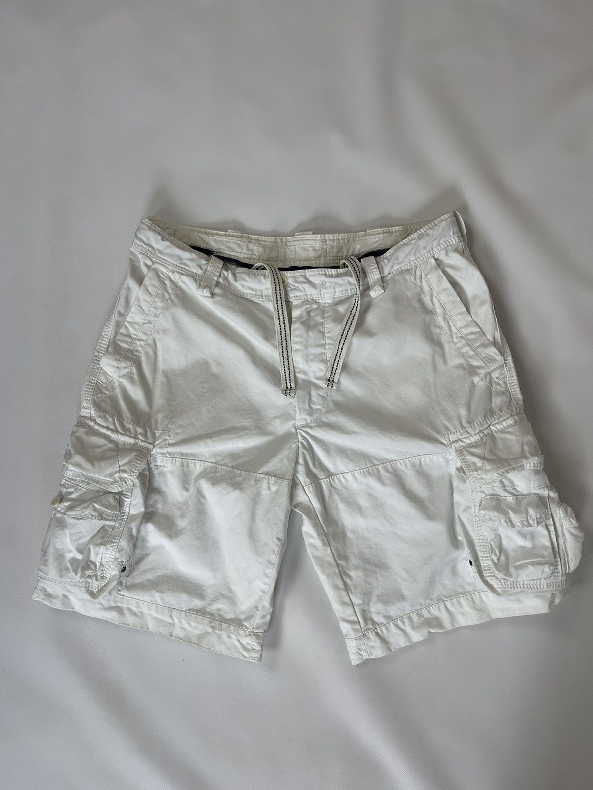 Polo Ralph Lauren Polo Ralph Lauren vintage white cargo shorts utility Size US 36 / EU 52 - 1 Thumbnail