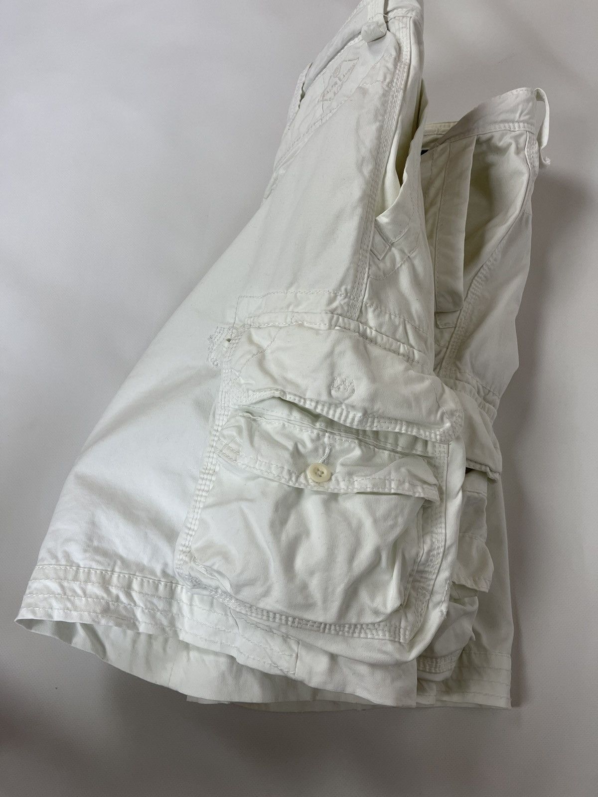 Polo Ralph Lauren Polo Ralph Lauren vintage white cargo shorts utility Size US 36 / EU 52 - 10 Thumbnail