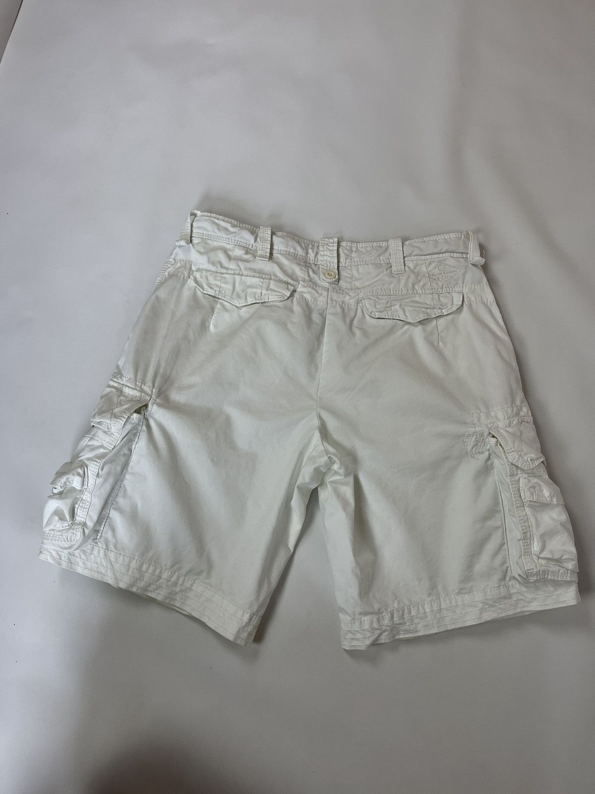 Polo Ralph Lauren Polo Ralph Lauren vintage white cargo shorts utility Size US 36 / EU 52 - 2 Thumbnail
