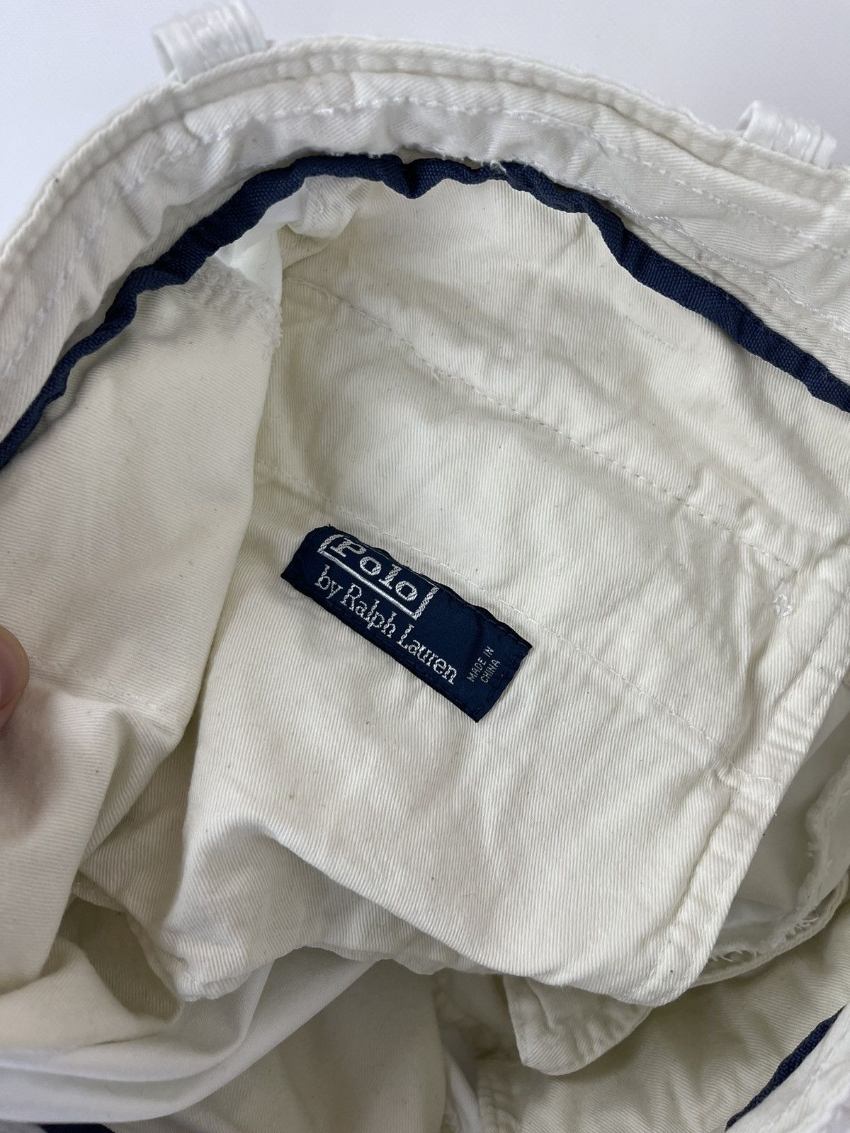 Polo Ralph Lauren Polo Ralph Lauren vintage white cargo shorts utility Size US 36 / EU 52 - 12 Thumbnail