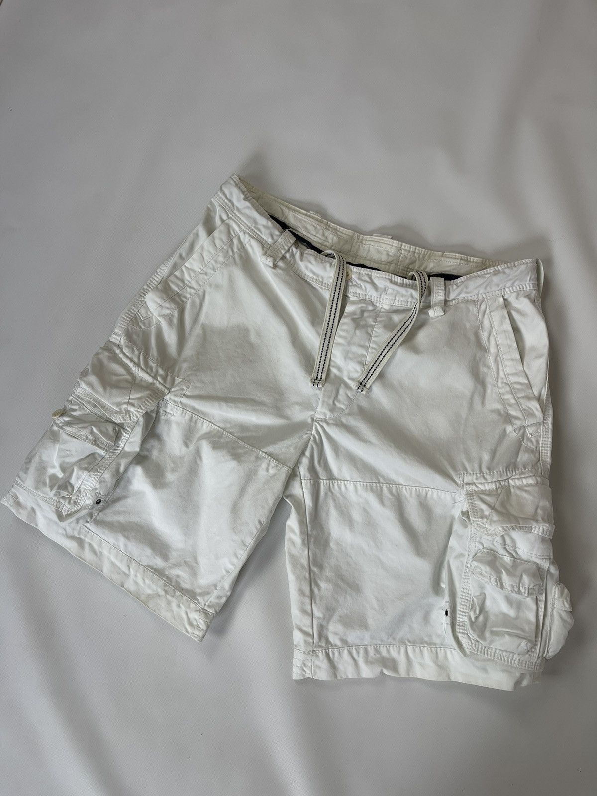 Polo Ralph Lauren Polo Ralph Lauren vintage white cargo shorts utility Size US 36 / EU 52 - 3 Thumbnail