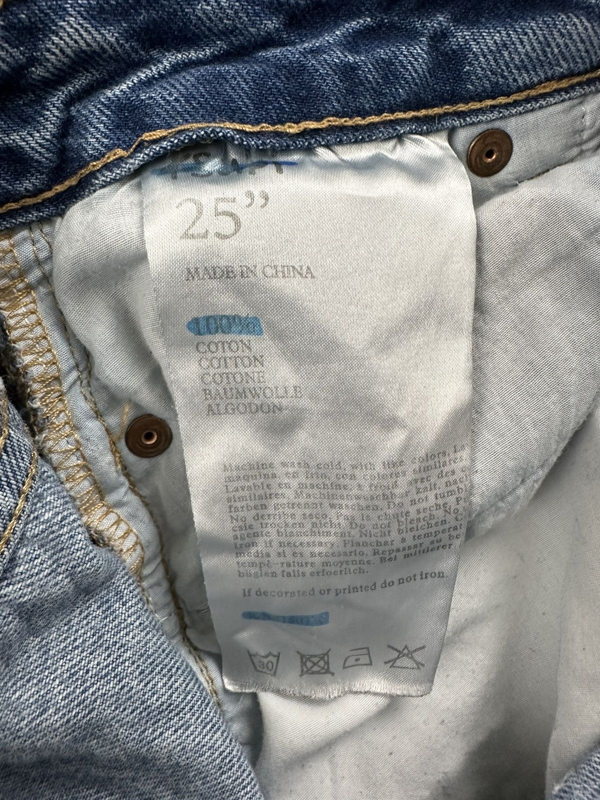 Ksubi Ksubi Distressed Knee Denim Blue Jeans Sz. 25 Size 25" / US 0 / IT 36 - 8 Thumbnail