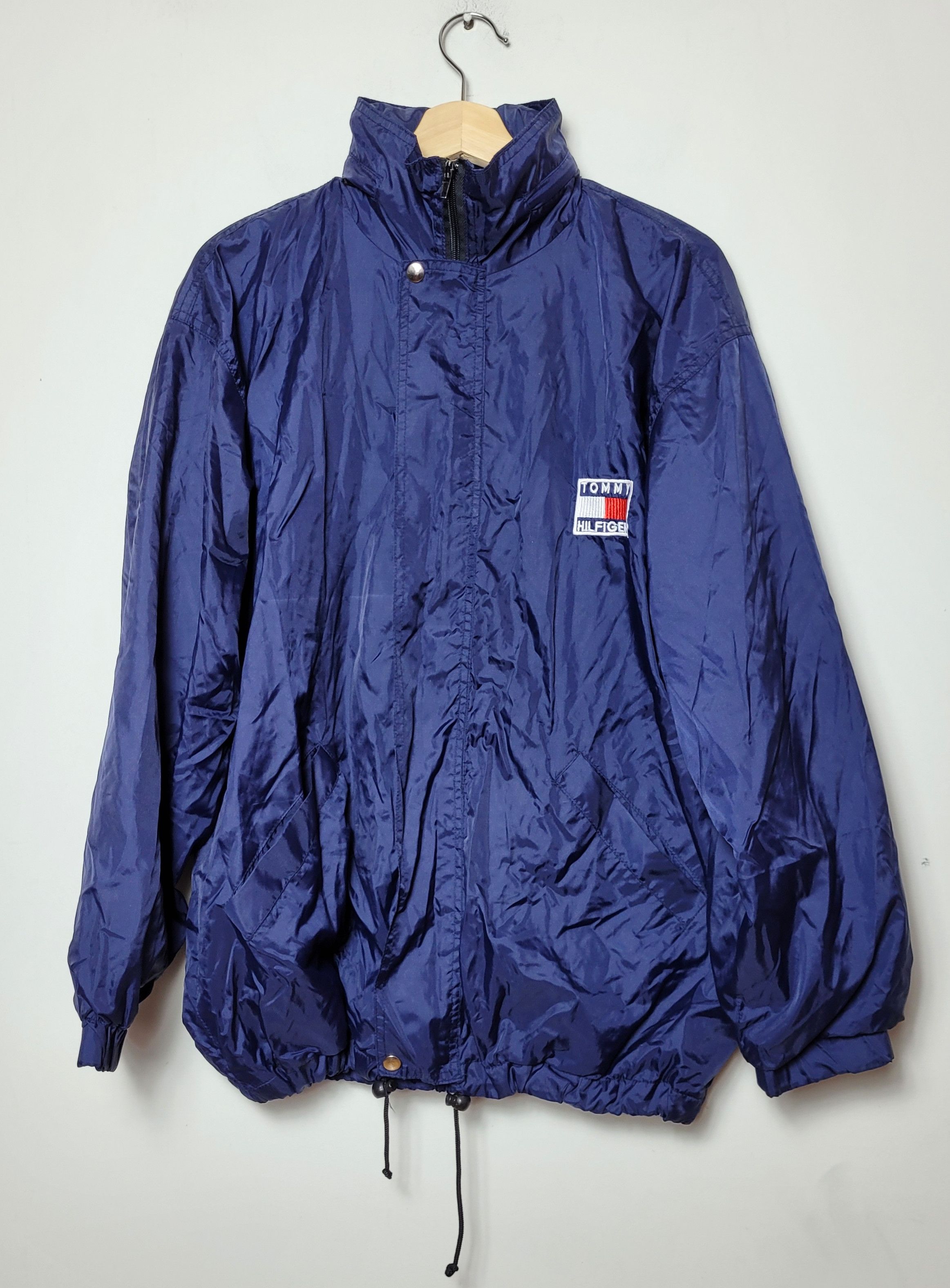 Tommy Hilfiger × Vintage Tommy Hilfiger Vintage Light Jacket Windbreaker Size US XL / EU 56 / 4 - 2 Thumbnail