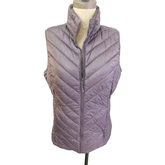 DEEP PLUM PACIFIC PUFFER VEST main image 0
