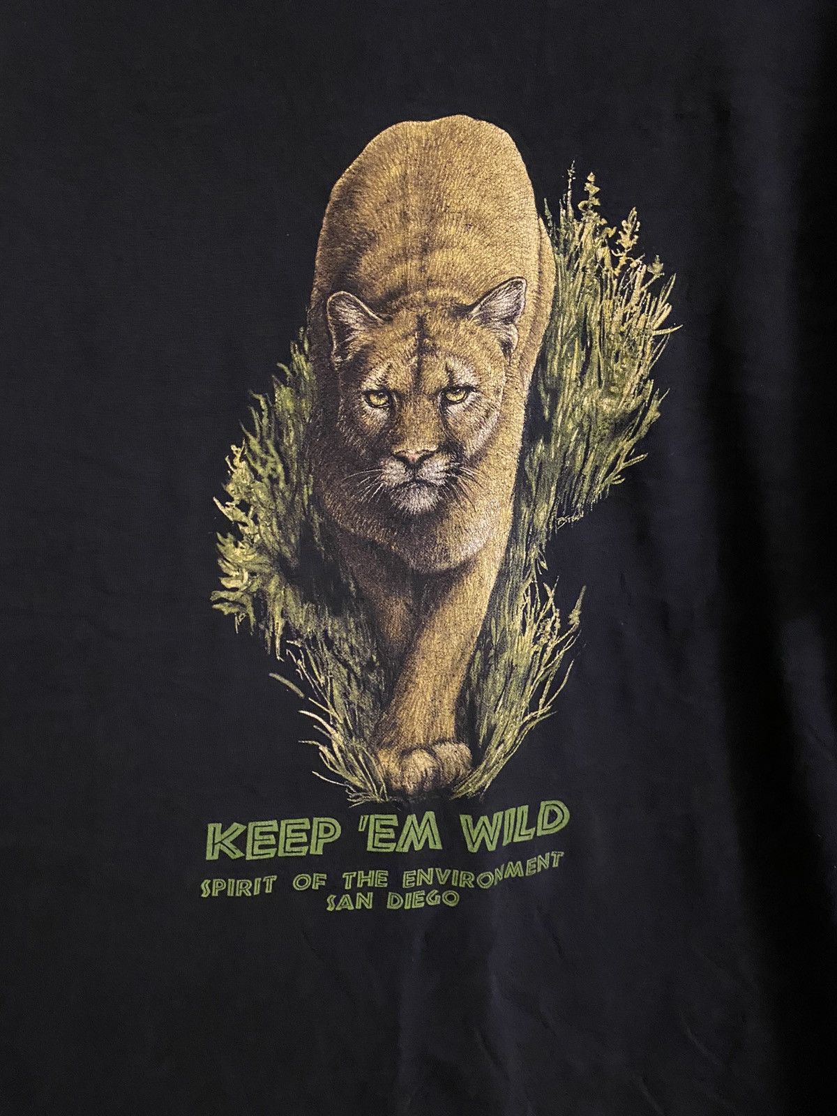 Vintage KEEP 'EM WILD SPIRIT ANIMAL SHIRT Size US XL / EU 56 / 4 - 2 Thumbnail