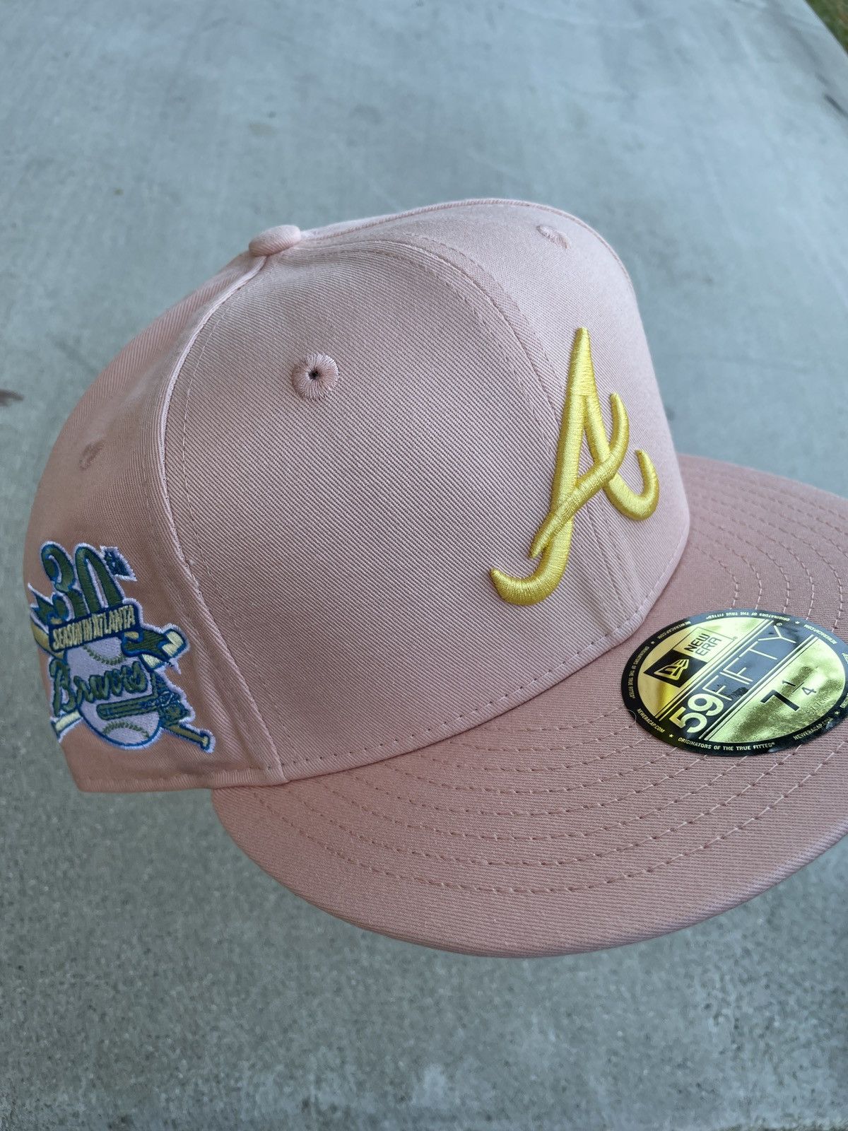 Atlanta Braves OG Sugar Shack Fitted Hat 1/4 HatClub