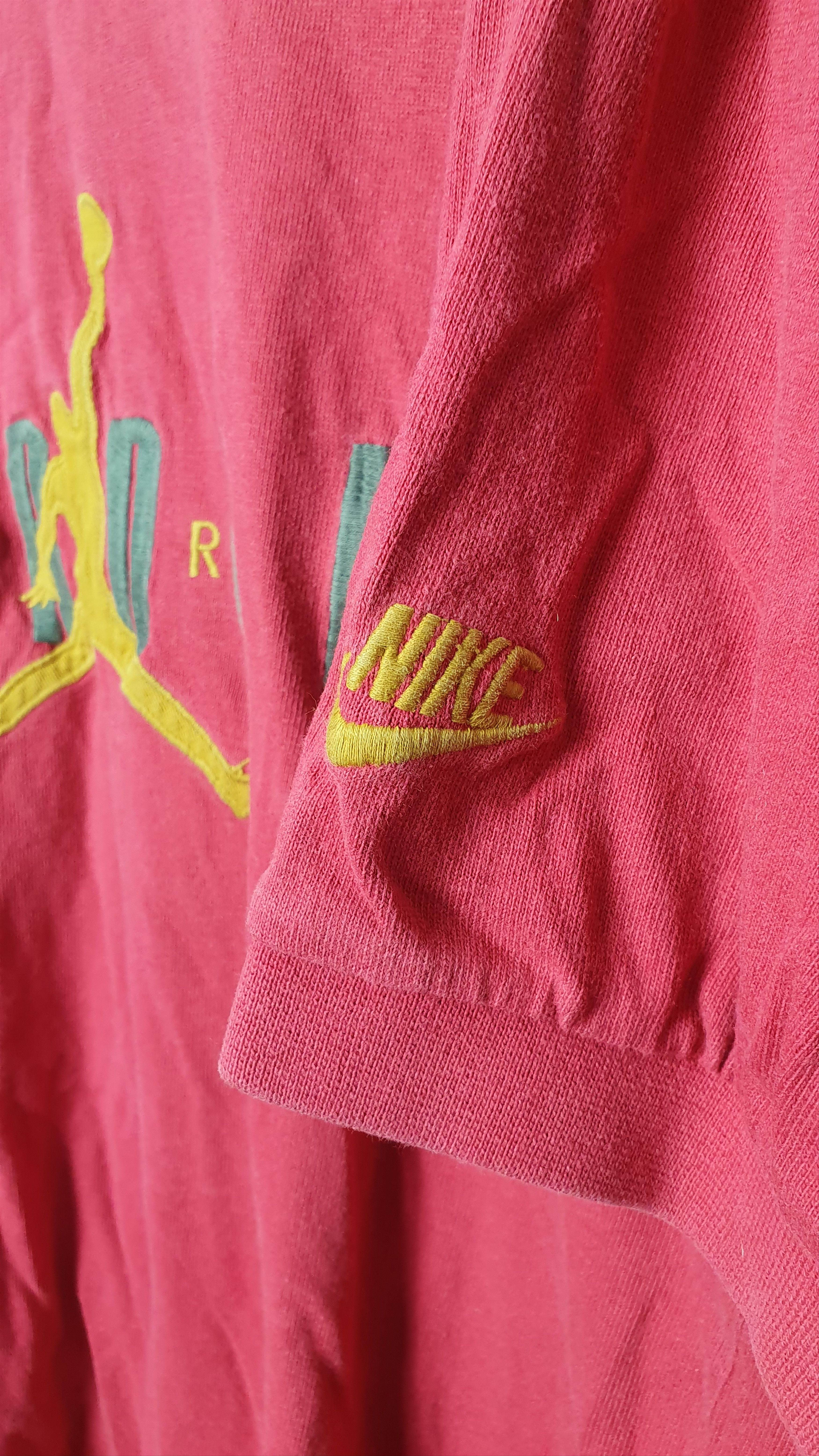 Jordan Brand × Nike × Vintage Nike Jordan Air 90s 80s T-shirt Vintage Size US L / EU 52-54 / 3 - 5 Thumbnail