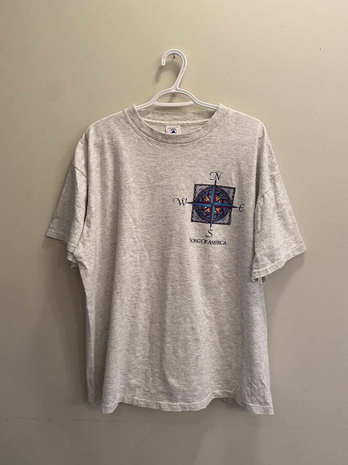 Vintage VINTAGE SONG OF AMERICA 90's SHIRT Size US XXL / EU 58 / 5 - 1 Thumbnail