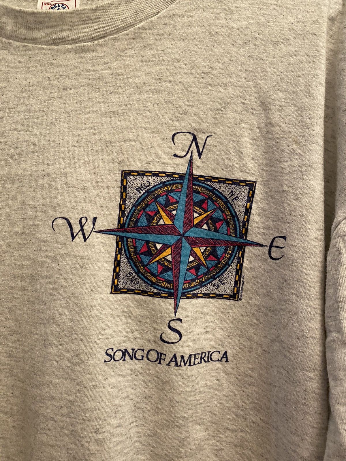 Vintage VINTAGE SONG OF AMERICA 90's SHIRT Size US XXL / EU 58 / 5 - 2 Thumbnail