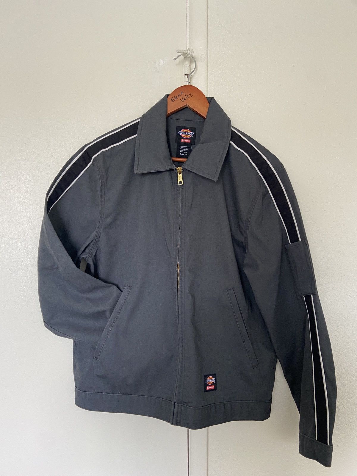 Supreme Supreme Dickies Stripe Eisenhower Jacket | Grailed