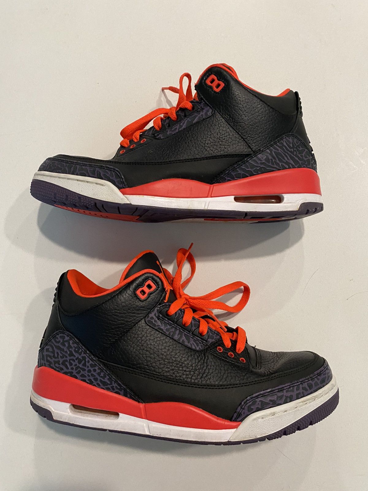 Jordan Brand × Nike Air Jordan 3 Retro Crimson 2013 Size US 9.5 / EU 42-43 - 8 Thumbnail