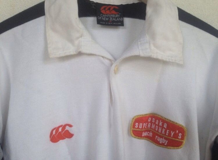 Canterbury of New Zealand Vintage Canterbury osaka SUPERMONKEY'S tough rugby jersey Size US M / EU 48-50 / 2 - 3 Thumbnail