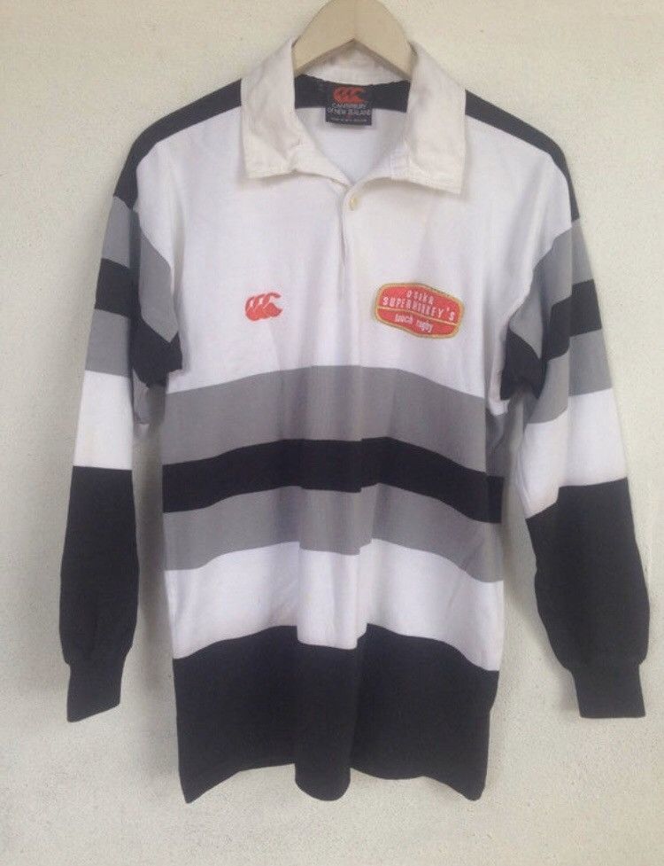 Canterbury of New Zealand Vintage Canterbury osaka SUPERMONKEY'S tough rugby jersey Size US M / EU 48-50 / 2 - 1 Thumbnail