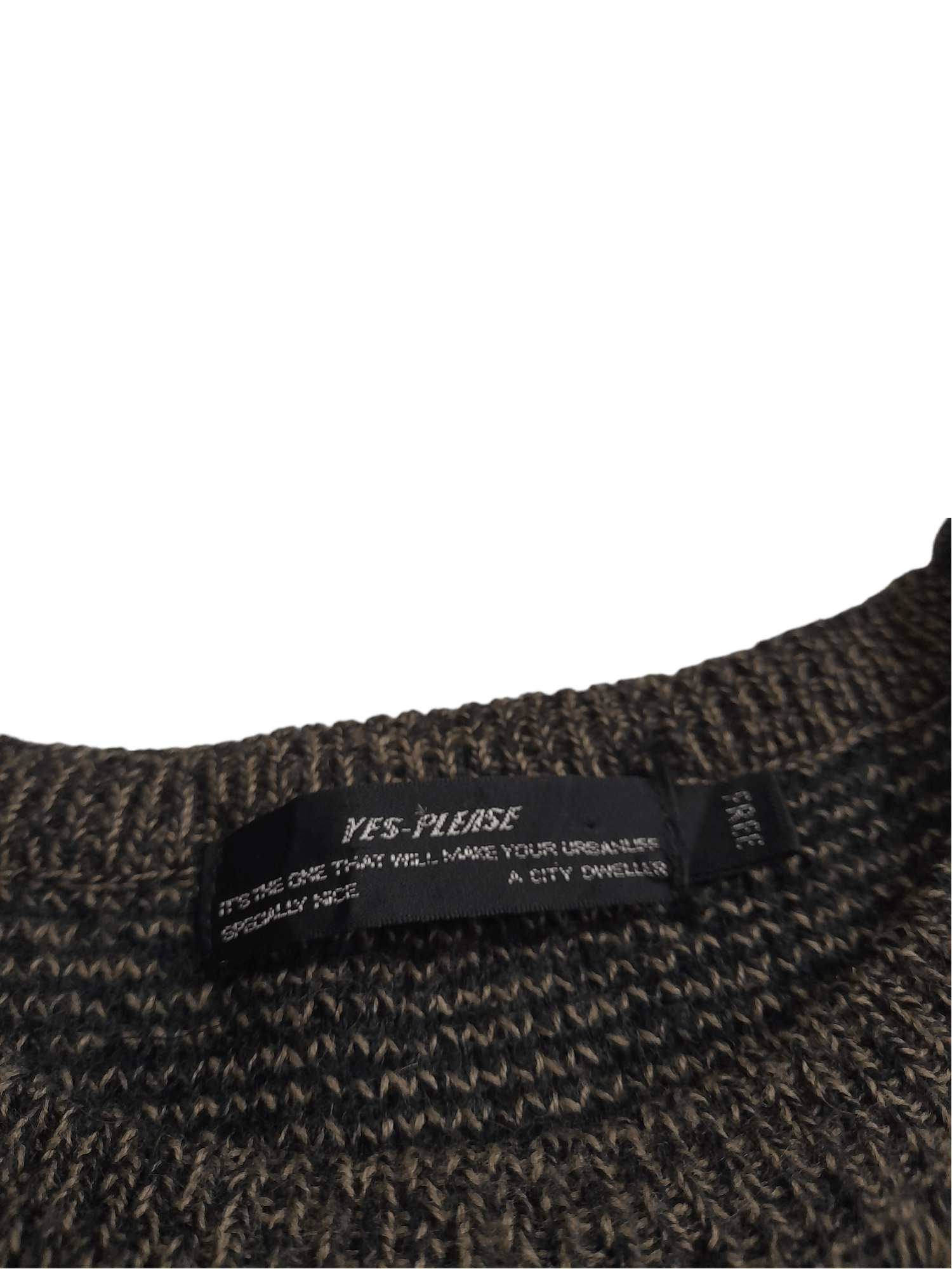 Designer Designer Yes-Please Dweller Face Knitwear (E450) Size US M / EU 48-50 / 2 - 3 Thumbnail