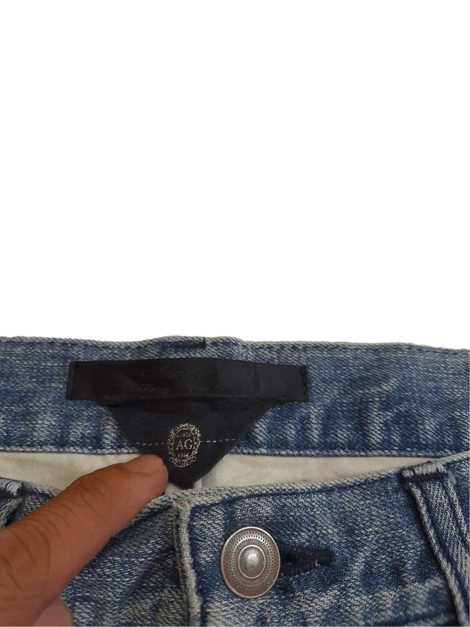 Japanese Brand AG Avant Guild Warehouse Japan Denim Distressed (E452) Size US 33 - 4 Thumbnail