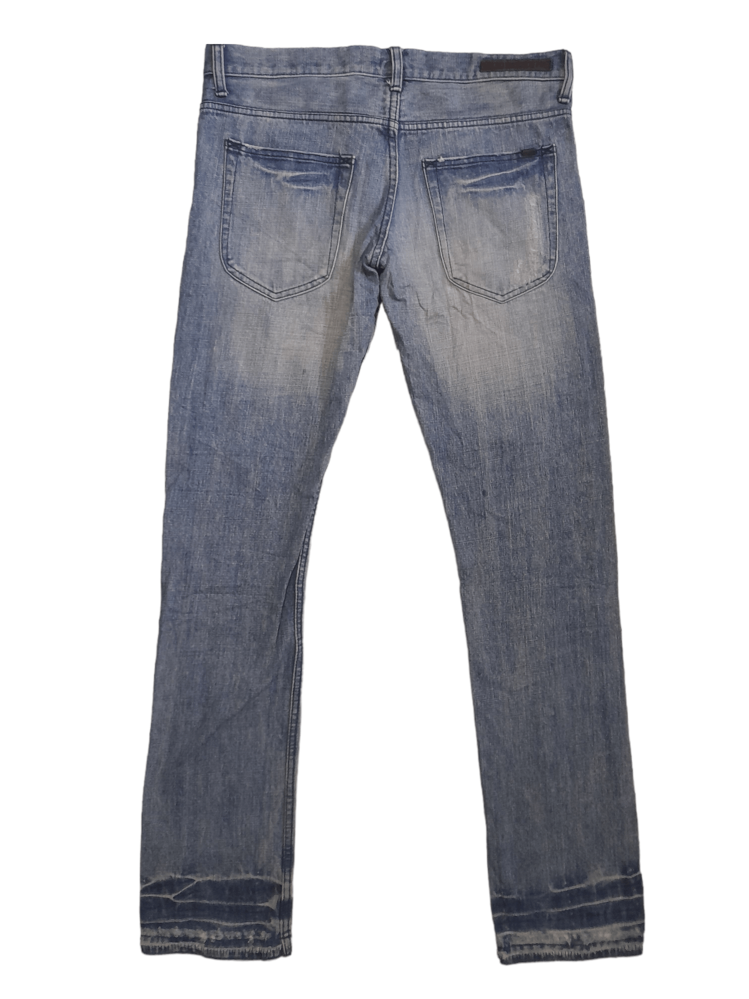 Japanese Brand AG Avant Guild Warehouse Japan Denim Distressed (E452) Size US 33 - 6 Thumbnail