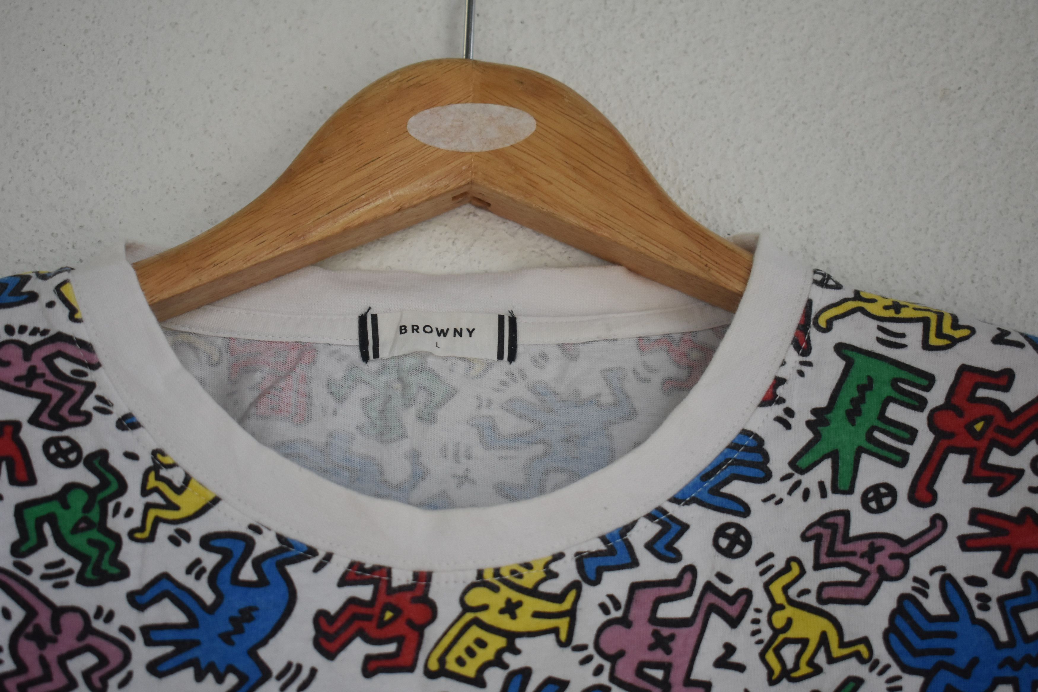Keith Haring KEITH HARING FULL PRINT T-SHIRT RARE Size US L / EU 52-54 / 3 - 2 Thumbnail