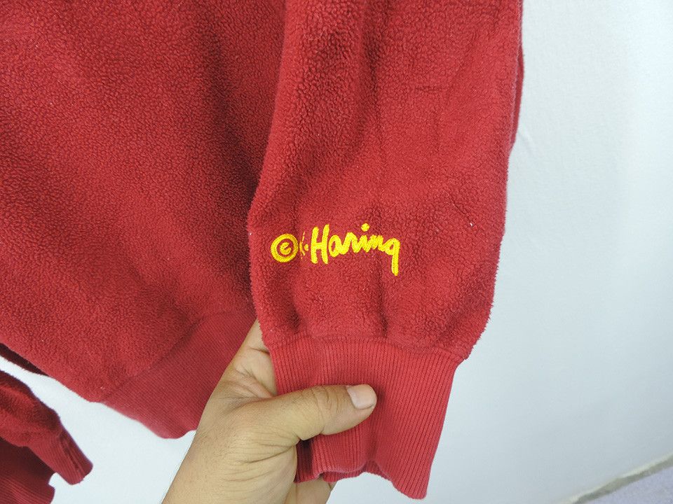Keith Haring × Uniqlo Keith Haring Fleece Hoodie big Logo pop art Size US L / EU 52-54 / 3 - 5 Thumbnail
