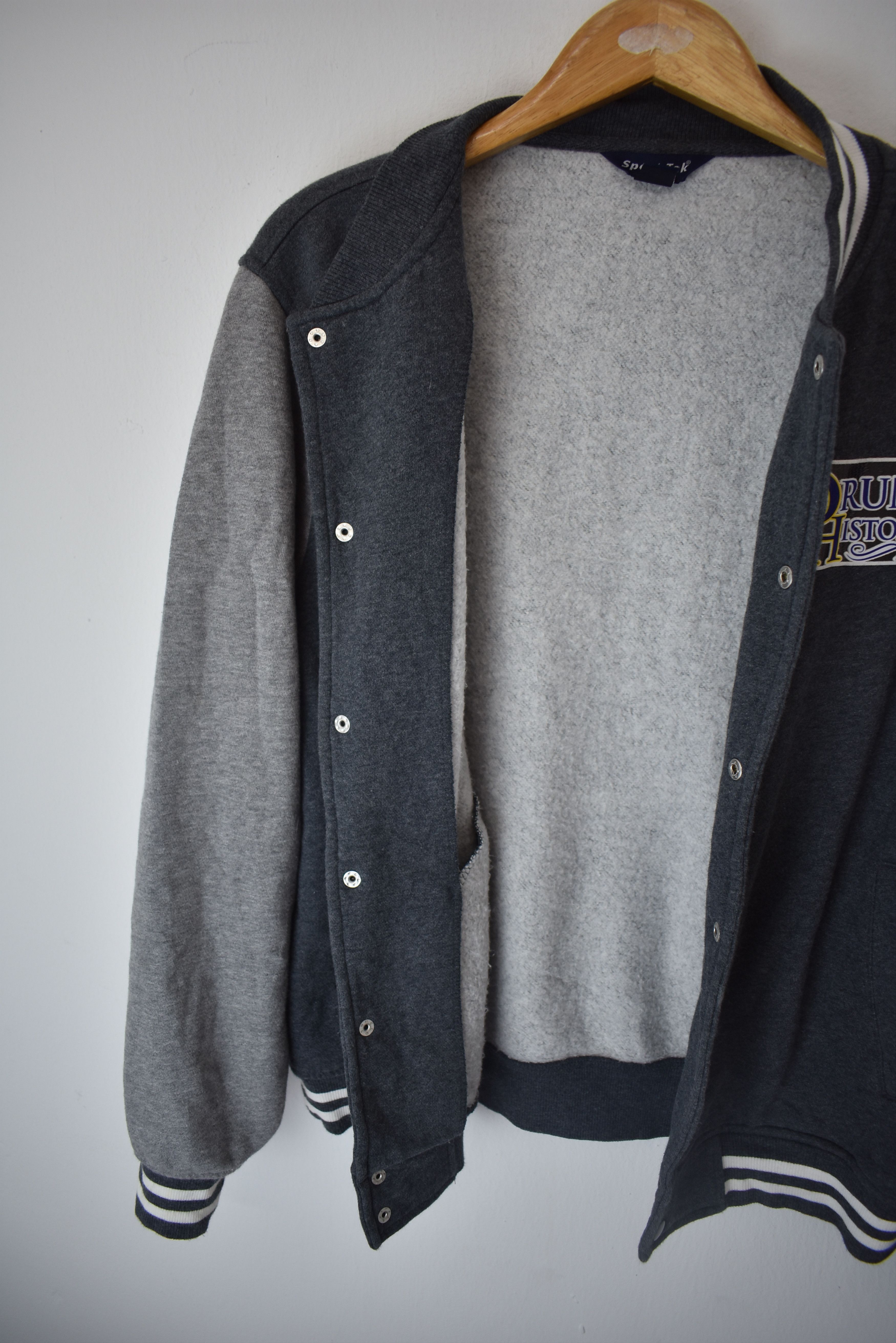 Japanese Brand Drunk Histoy Varsity Jacket Size US S / EU 44-46 / 1 - 6 Thumbnail