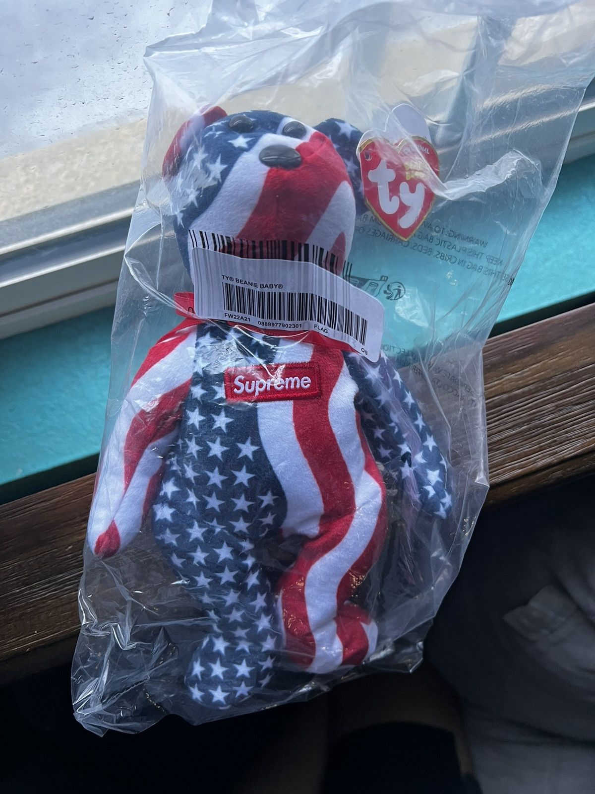 Supreme ty Beanie Baby еΨπφ-