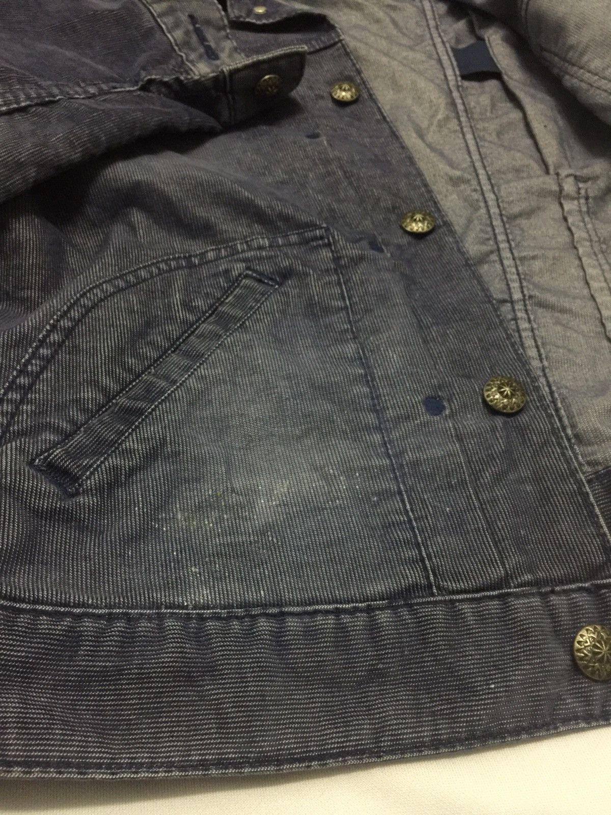 Japanese Brand SeaGreen - Corduroy Truckers Jacket Inspired by Kapital Size US S / EU 44-46 / 1 - 10 Thumbnail