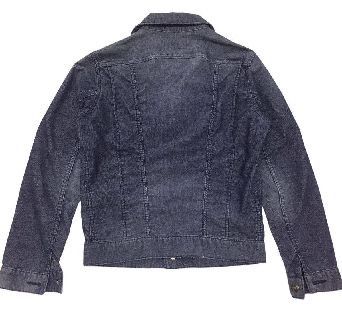 Japanese Brand SeaGreen - Corduroy Truckers Jacket Inspired by Kapital Size US S / EU 44-46 / 1 - 4 Thumbnail
