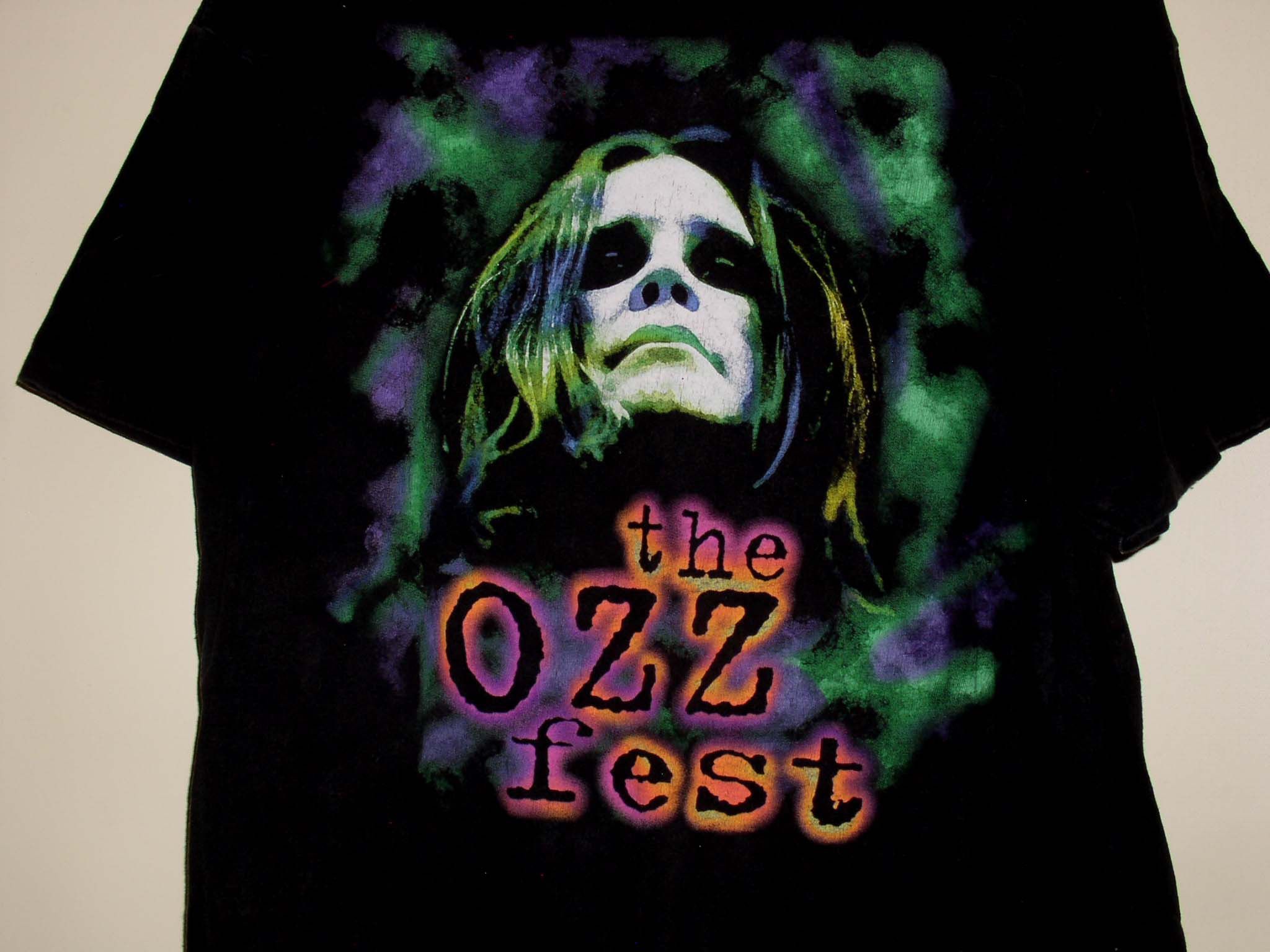 Ozzy Osbourne OZZY OSBOURNE OZZFEST CONCERT TOUR T SHIRT SINGLE STITCHED Size US XL / EU 56 / 4 - 2 Thumbnail