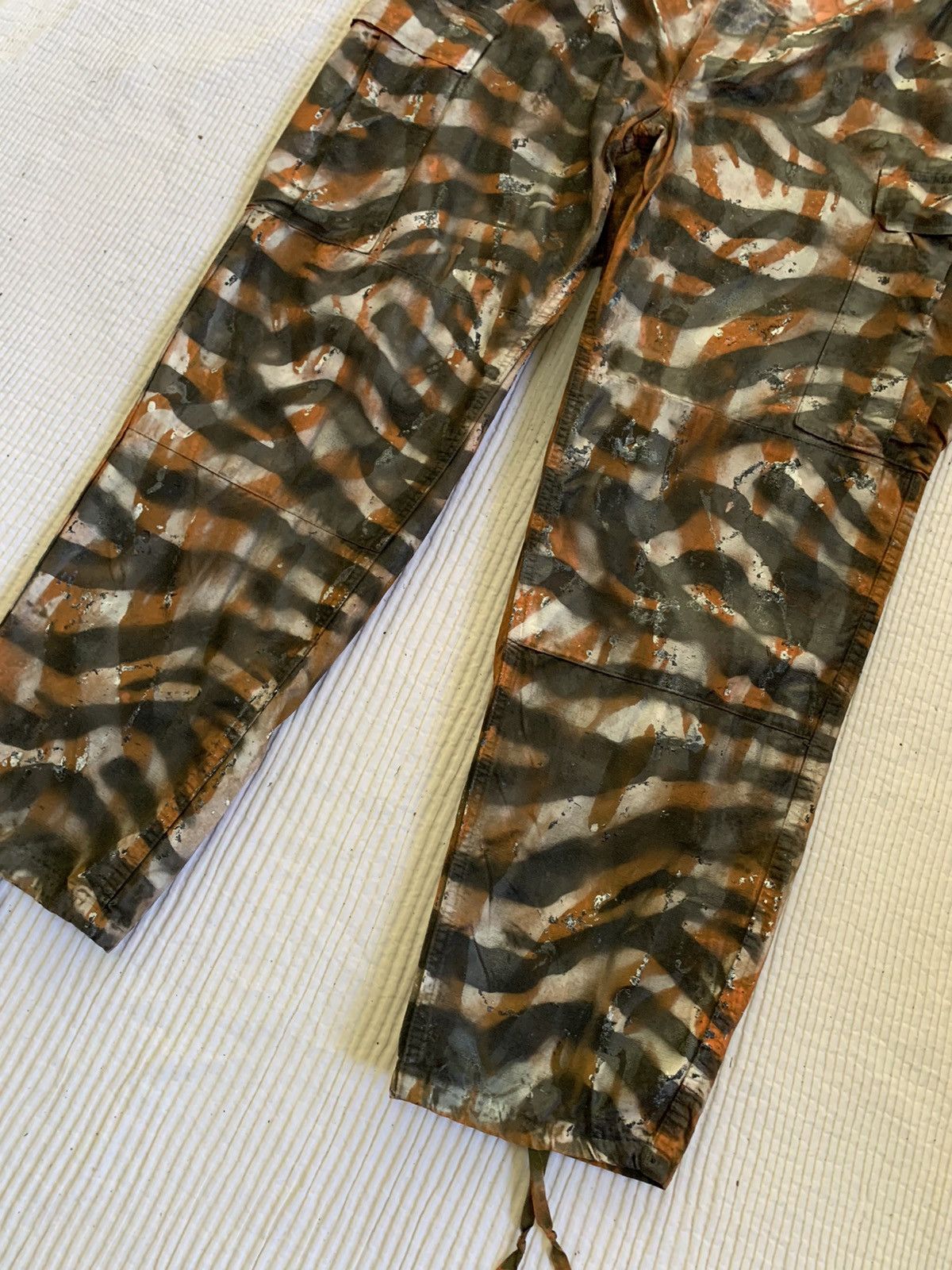Handmade Best Tiger Camo U Nevr Seent Camo Pants Size US 34 / EU 50 - 5 Thumbnail