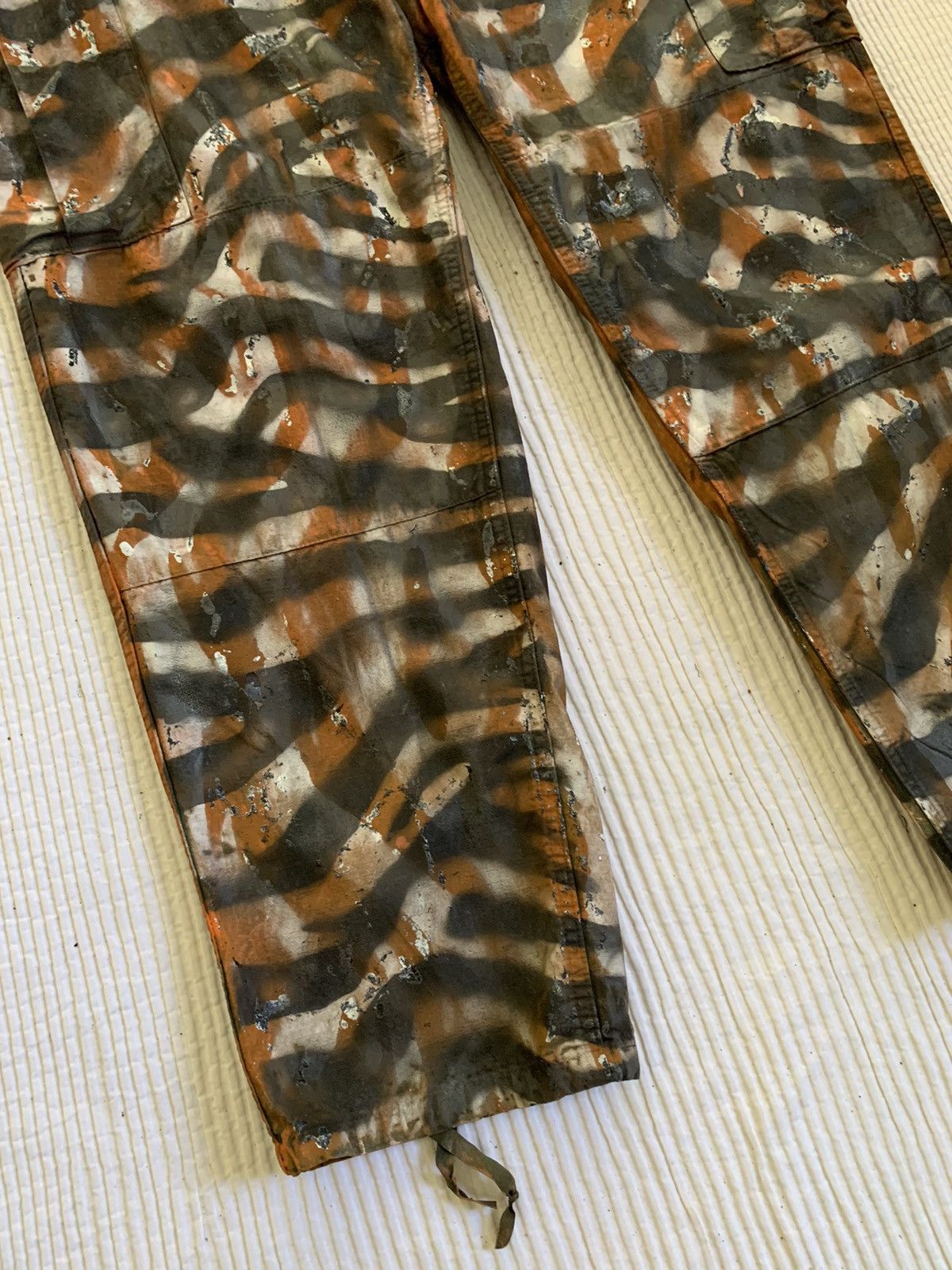 Handmade Best Tiger Camo U Nevr Seent Camo Pants Size US 34 / EU 50 - 4 Thumbnail