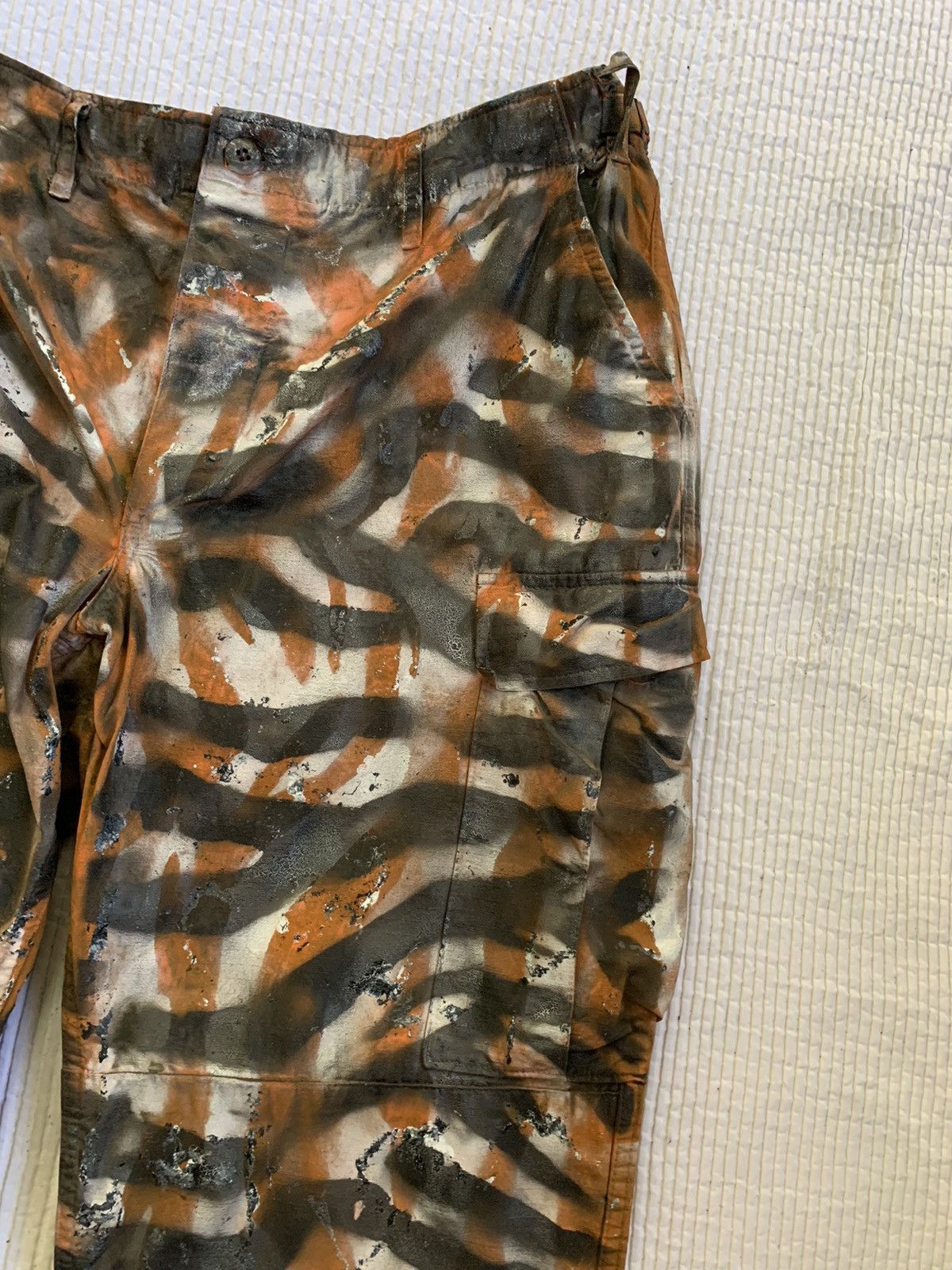 Handmade Best Tiger Camo U Nevr Seent Camo Pants Size US 34 / EU 50 - 8 Thumbnail