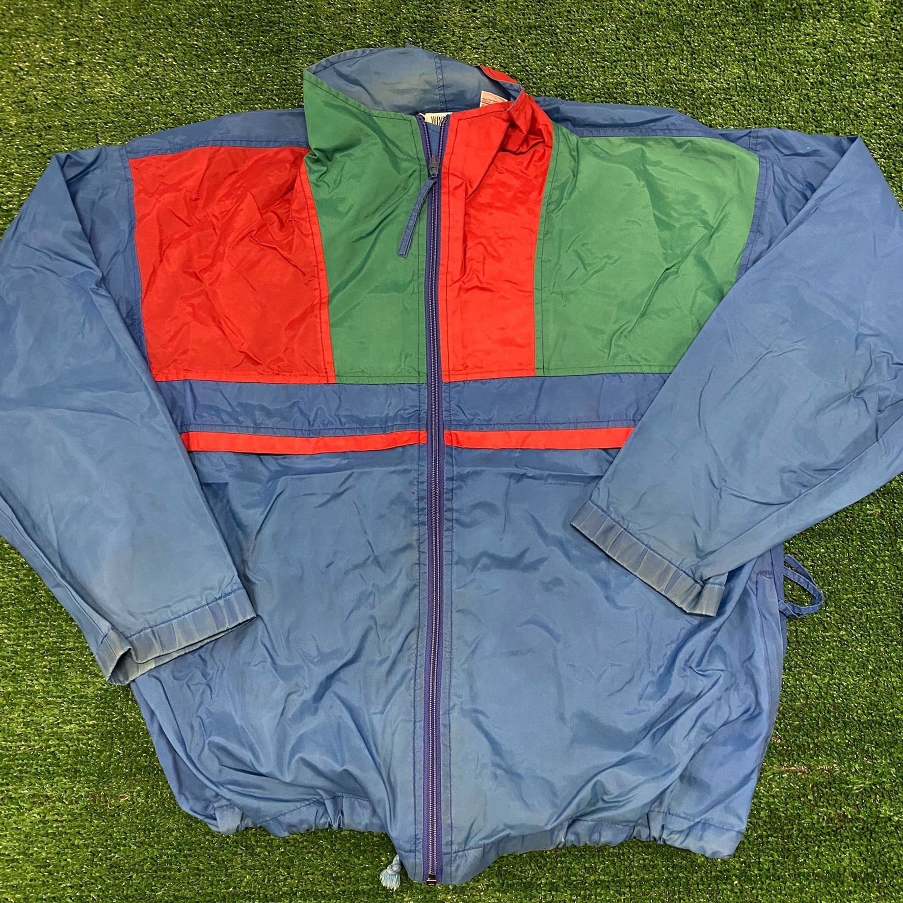 Vintage Colorblock Vintage 90s Windbreaker Jacket | Grailed